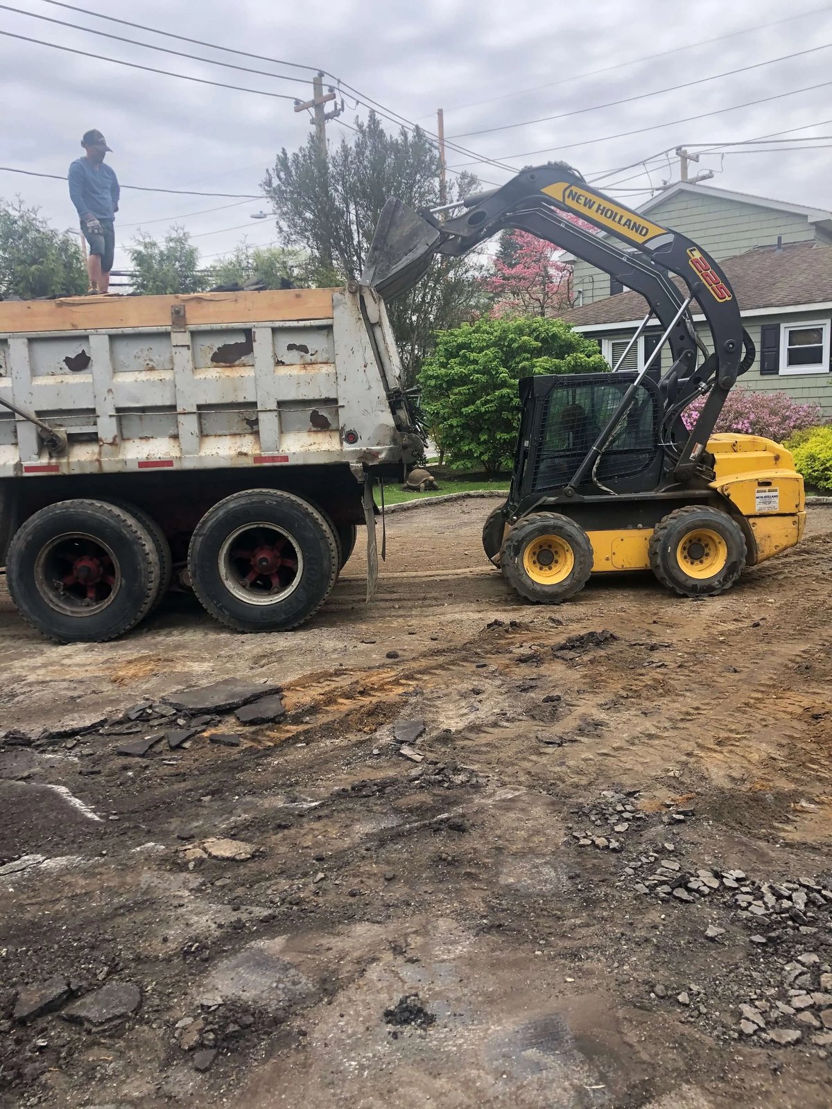 Asphalt driveway repair Long Island