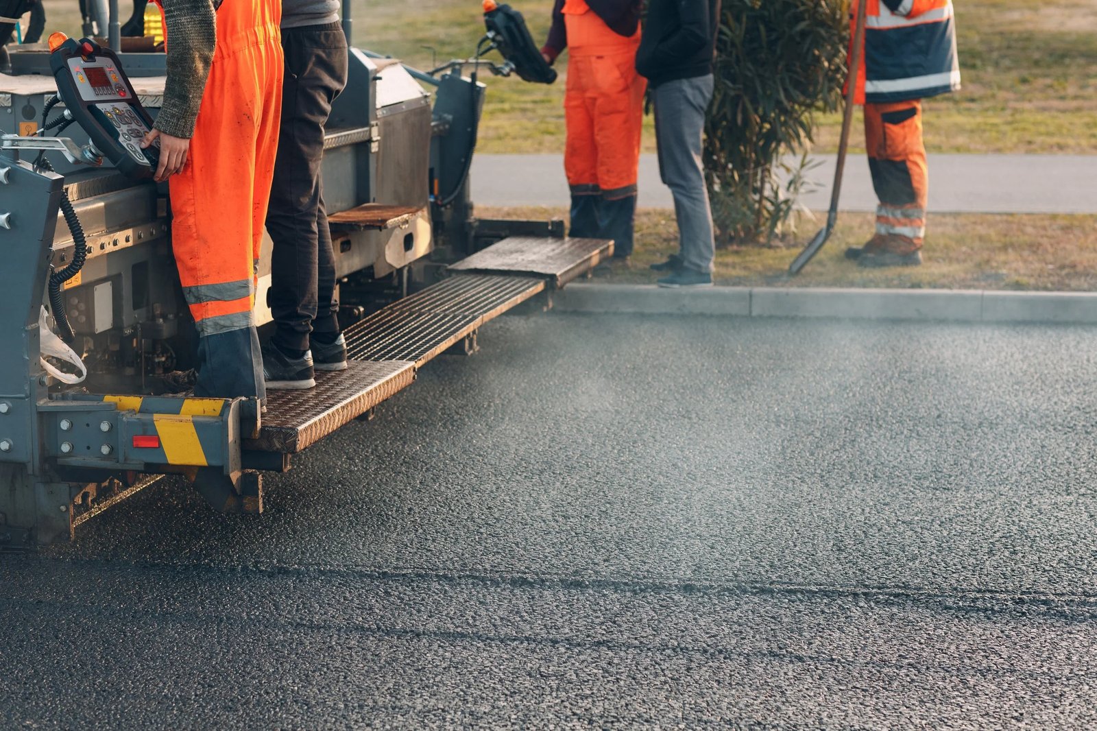 Commercial parking lot paving Long Island
