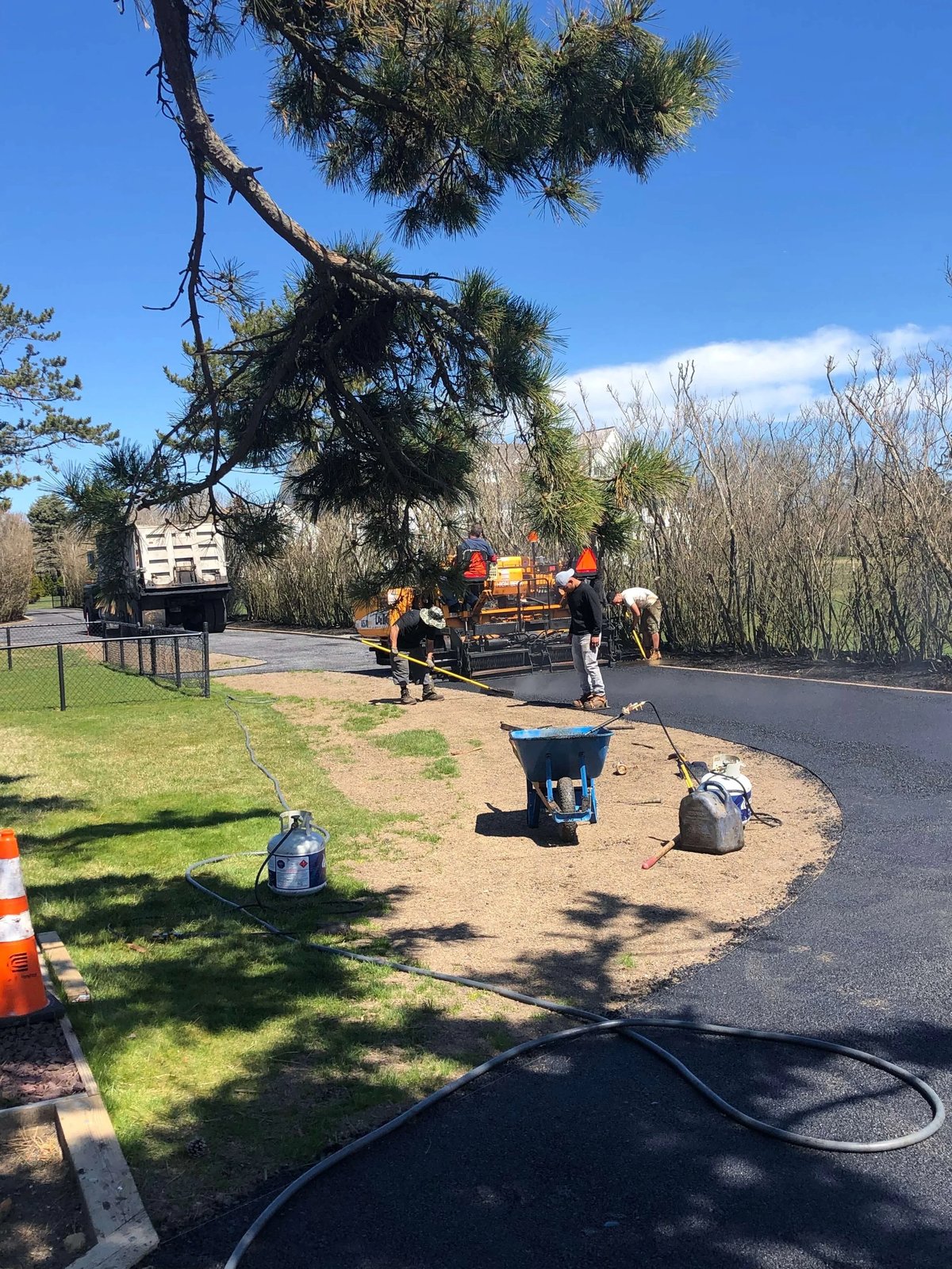 New driveway installation Suffolk County